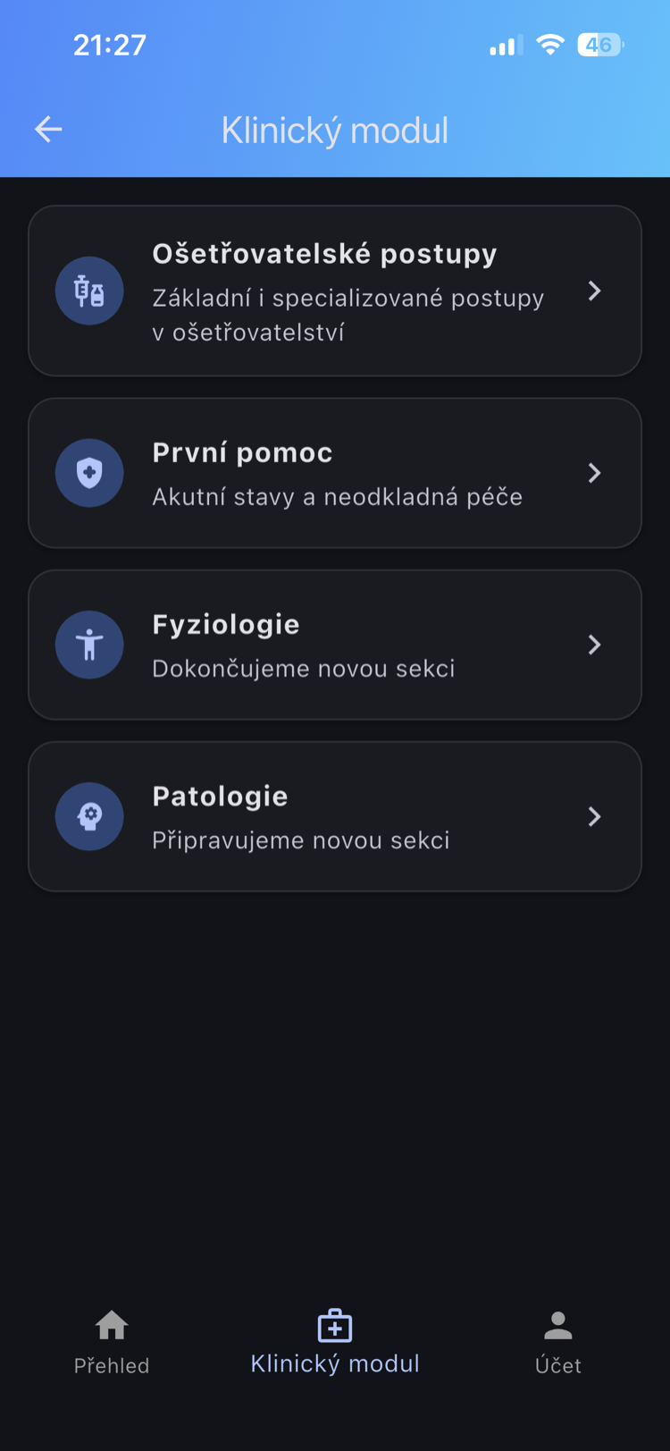 Klinický modul